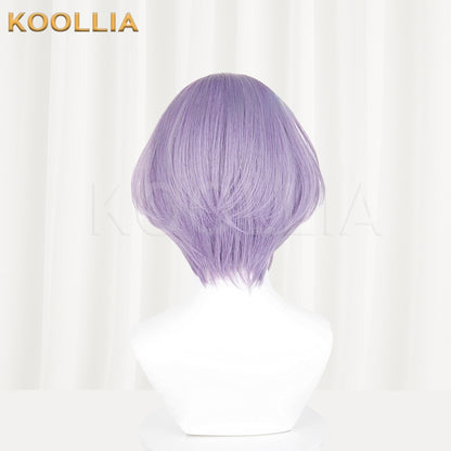 BanG Dream! It’s MyGO!!!!! Nyamu Yūtenji Short Purple Hair Basic Wig