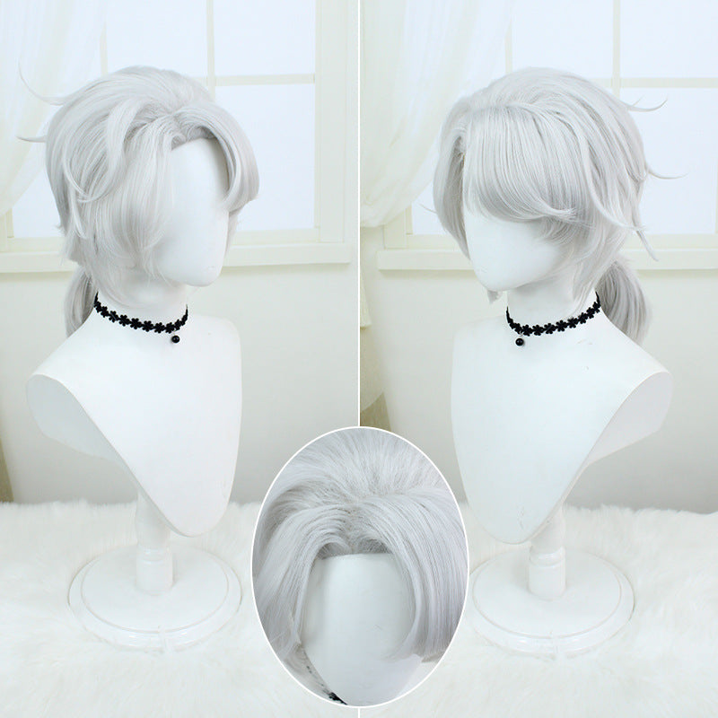 IdentityV Composer Long White Hair Basic Wig