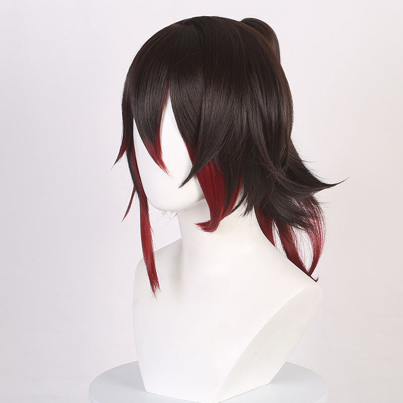 Honkai: Star Rail Tingyun Long Brown Hair Basic Wig