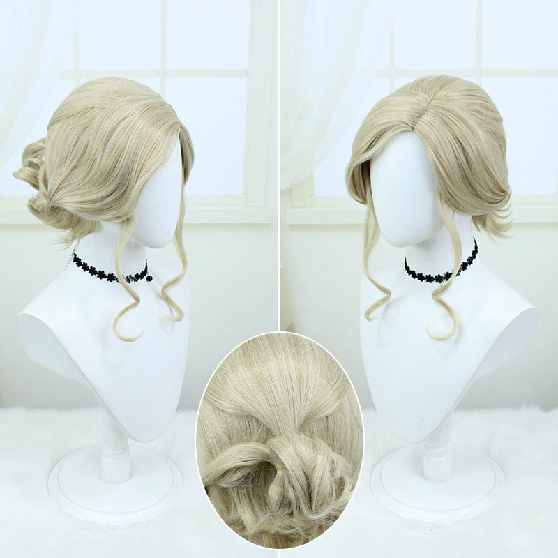 IdentityV Bamboo Guardian Long Golden Hair Basic Wig