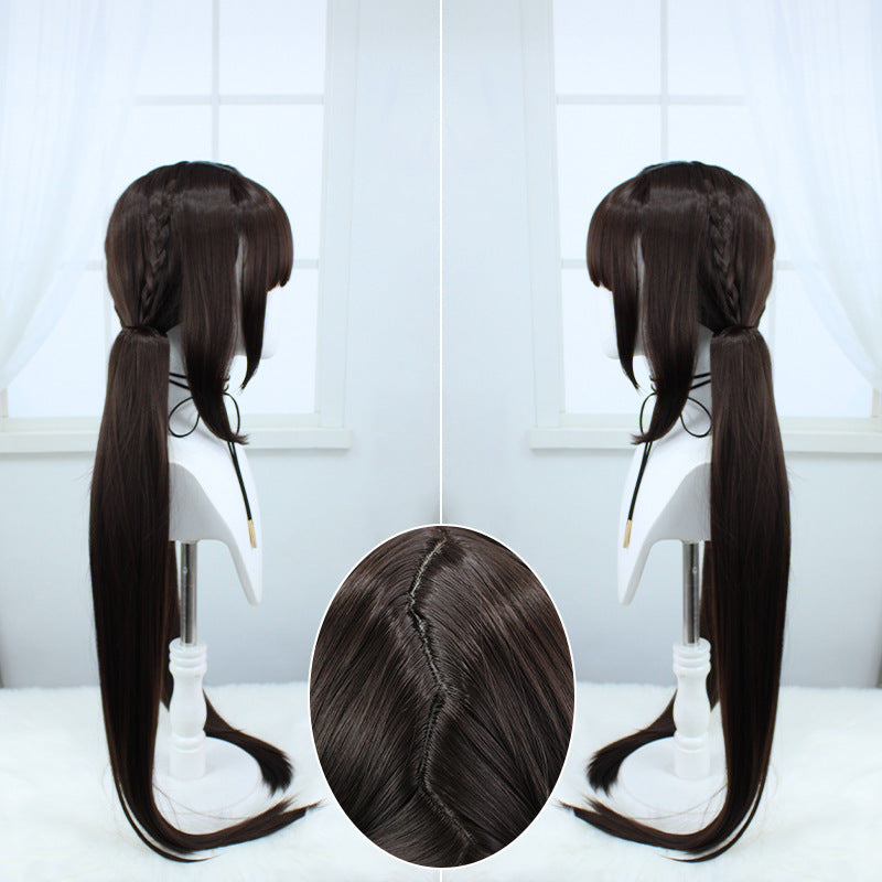 Honkai: Star Rail Sushang Long Brown Hair Basic Wig