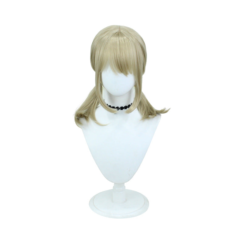 IdentiyV Emma Long Golden Hair Basic Wig