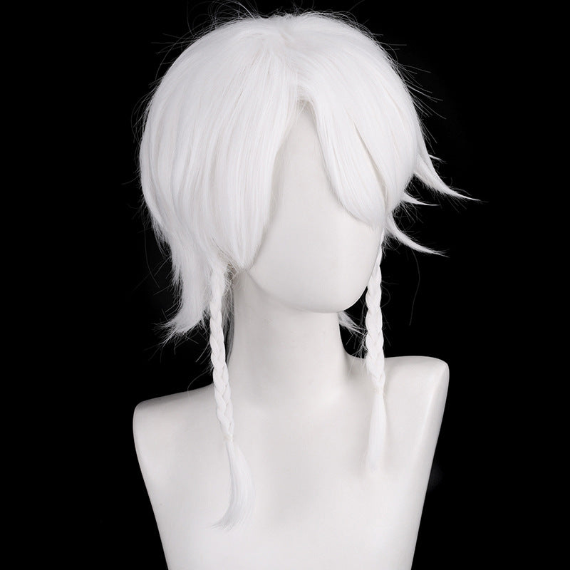 IdentityV White Seer Short White Hair Basic Wig