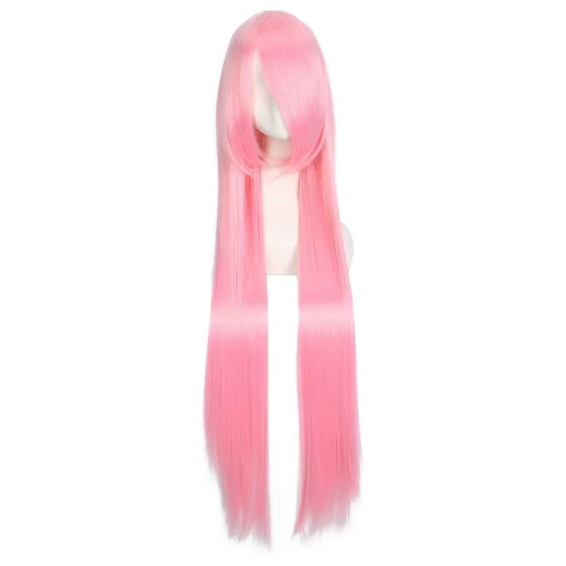 All-purpose 100cm High Temperature Basic Wig