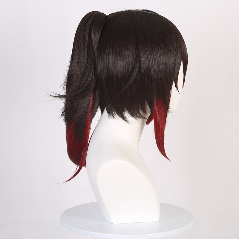 Honkai: Star Rail Tingyun Long Brown Hair Basic Wig