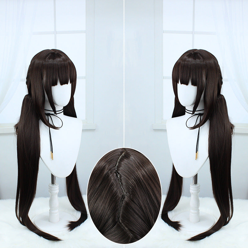 Honkai: Star Rail Sushang Long Brown Hair Basic Wig