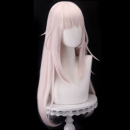 Honkai: Star Rail Clara Star Rail Lange rosa Haare Basisperücke