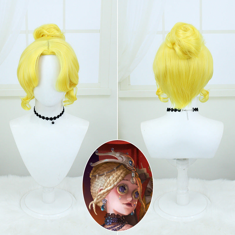 IdentityV Kroto Short Yellow Hair Basic Wig