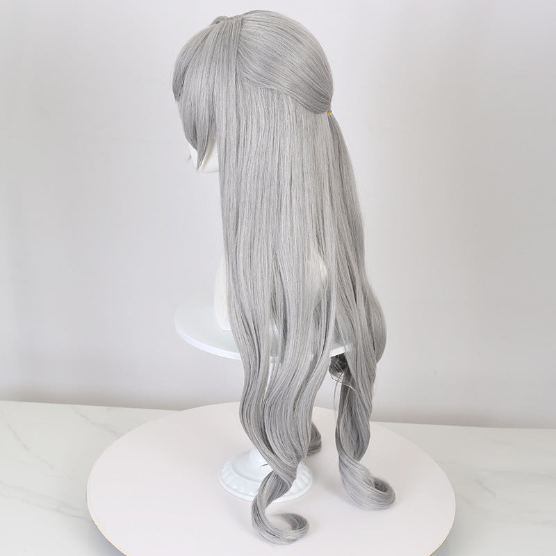 Honkai: Star Rail Bronya Long Silver Hair Basic Wig