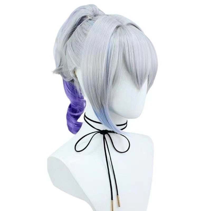 Honkai: Star Rail Silver Wolf Long Silver Hair Basic Wig