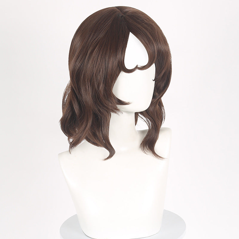 IdentityV Gärtnerin Emma Early Sunny Kurzes braunes Haar Basic Perücke