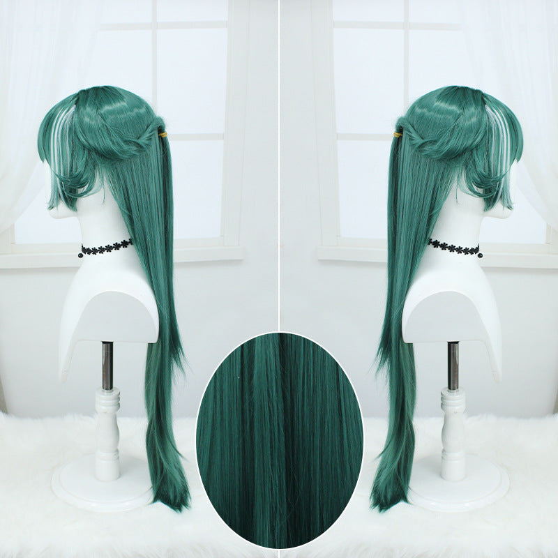 Honkai: Star Rail Yukong Long Green Hair Basic Wig