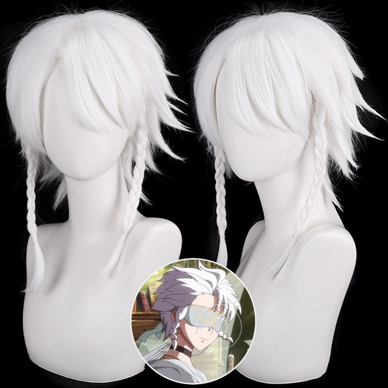 IdentityV White Seer Short White Hair Basic Wig