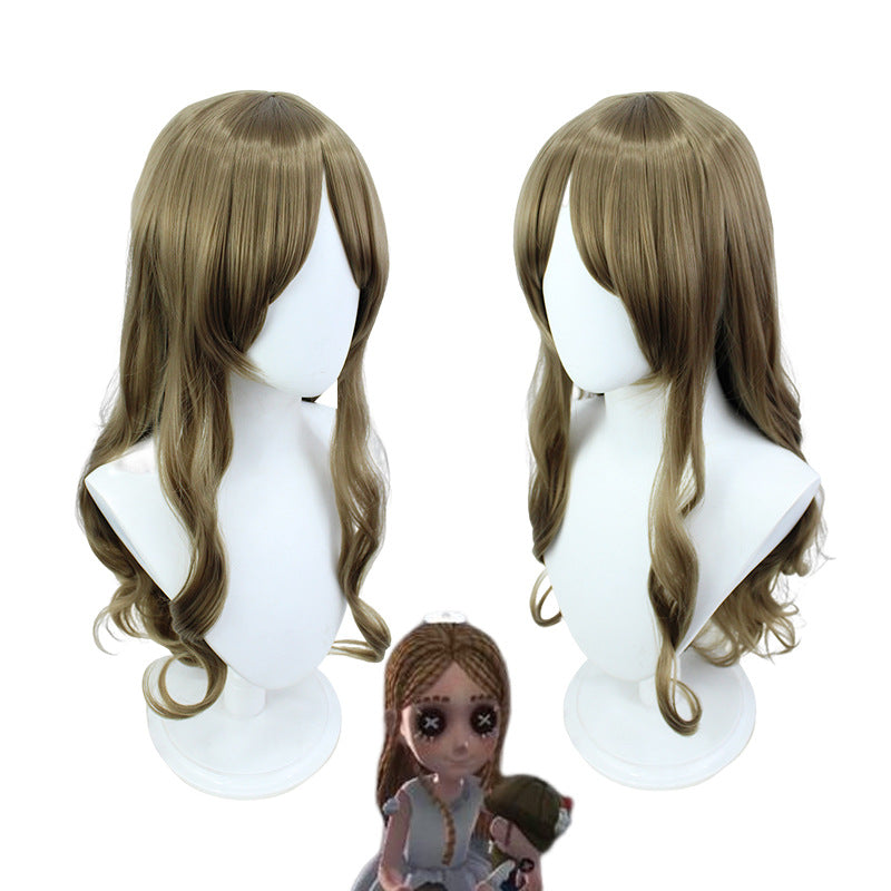 IdentityV Panda Friend Long Golden Hair Basic Wig