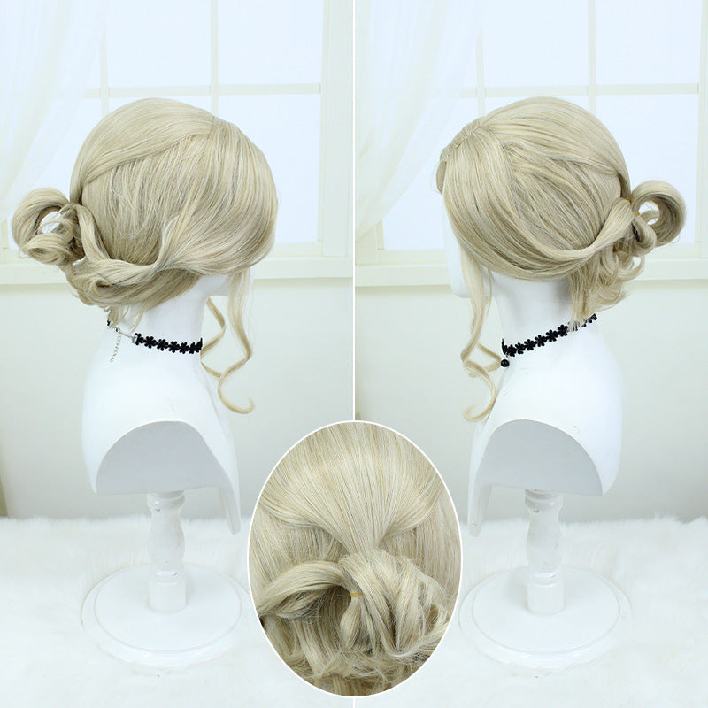 IdentityV Bamboo Guardian Long Golden Hair Basic Wig