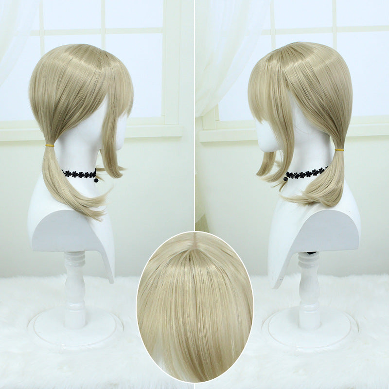 IdentiyV Emma Long Golden Hair Basic Wig