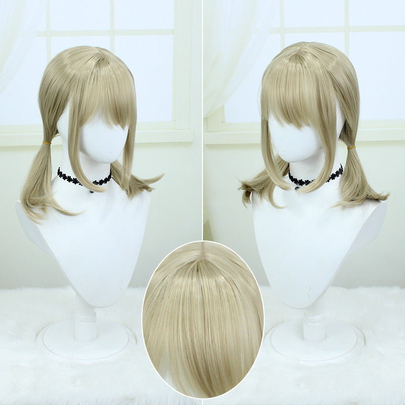 IdentiyV Emma Long Golden Hair Basic Wig