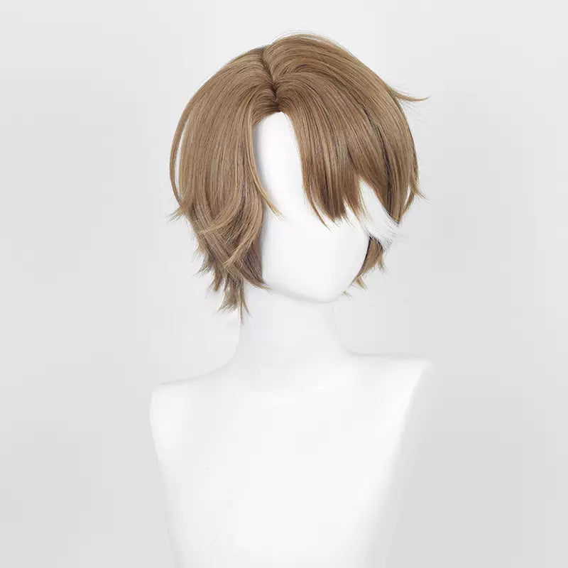 Honkai: Star Rail Welt Short Brown Hair Basic Wig