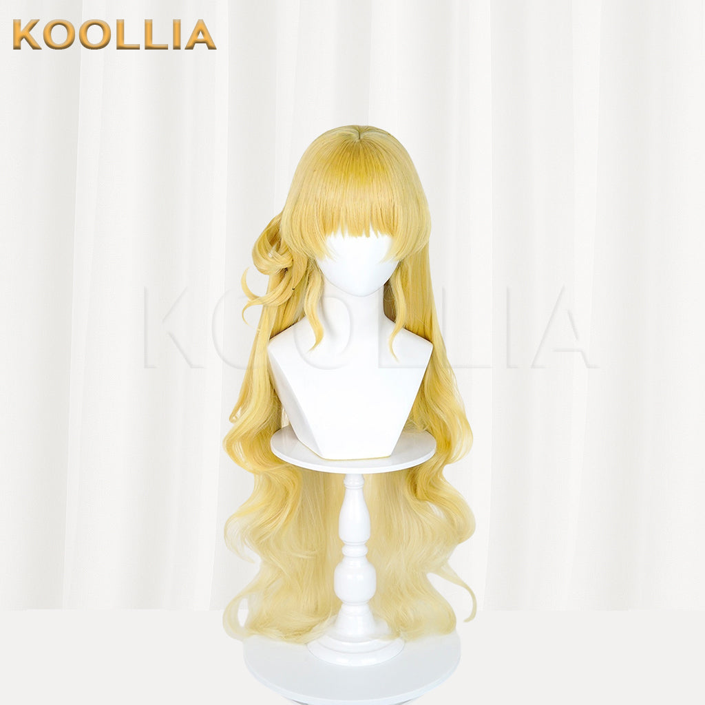 Wuthering Waves Phoebe Long Blonde Hair Basic Wig