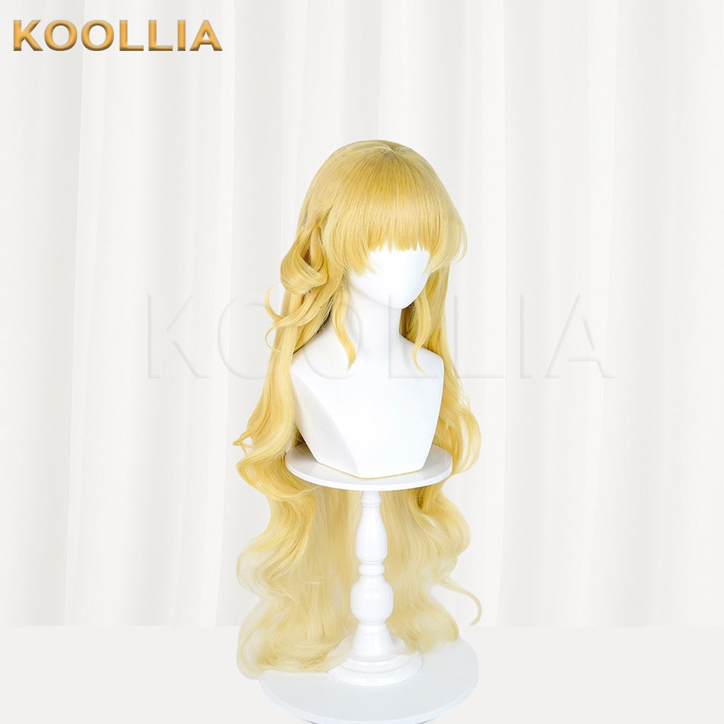 Wuthering Waves Phoebe Long Blonde Hair Basic Wig