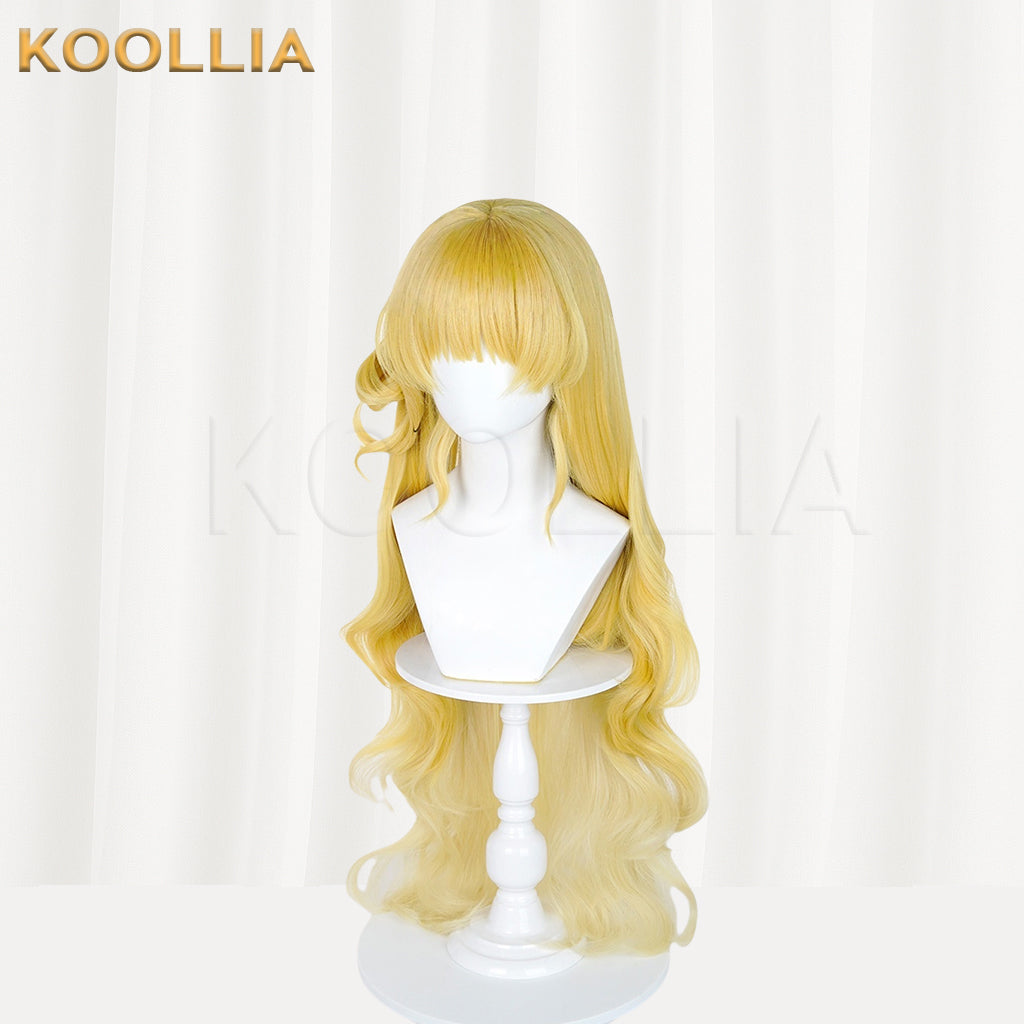 Wuthering Waves Phoebe Long Blonde Hair Basic Wig