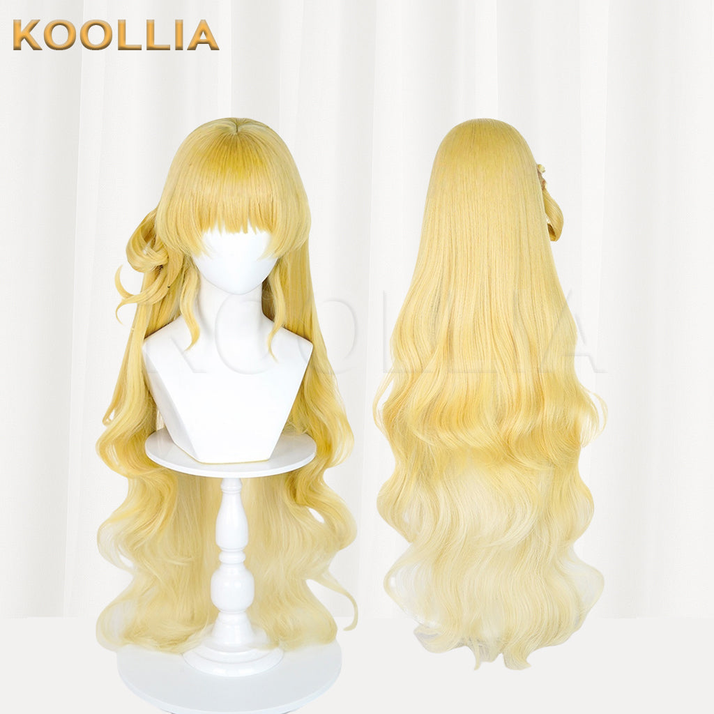 Wuthering Waves Phoebe Long Blonde Hair Basic Wig