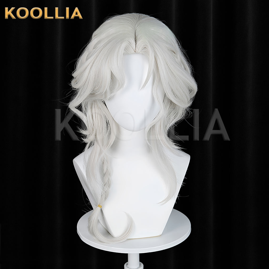 IdentityV Photographer Joseph Desaulniers(D.M.) Long Black/Silver Hair Basic Wig