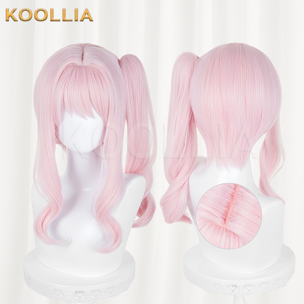 Project Sekai Colorful Stage! feat. Hatsune Miku Akiyama Mizuki Long Pink Hair Basic Wig Type2 KOOLLIA