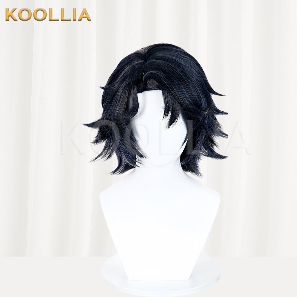 Identity Ⅴ Puppeteer Walking Between Realms Short Blue Hair Basic Wigs