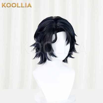 Identity Ⅴ Puppeteer Walking Between Realms Short Blue Hair Basic Wigs