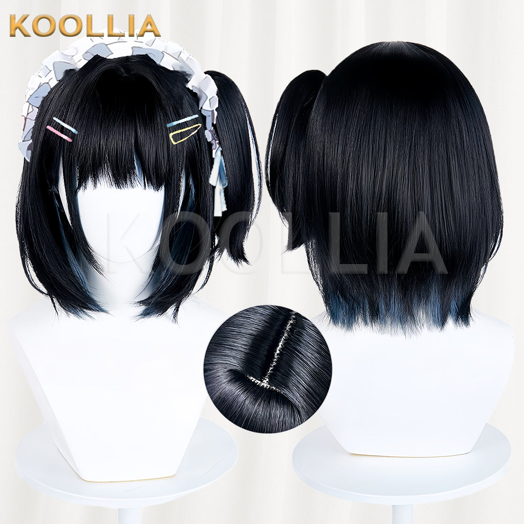 Link Click Qiao Ling Short Black Hair Basic Wig