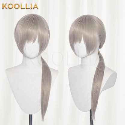 Chainsaw Man Quanxi Long Sliver Hair Basic Wig
