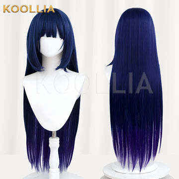 Honkai Impact 3 Raiden Mei Long Purple Hair Basic Wig - KOOLLIA