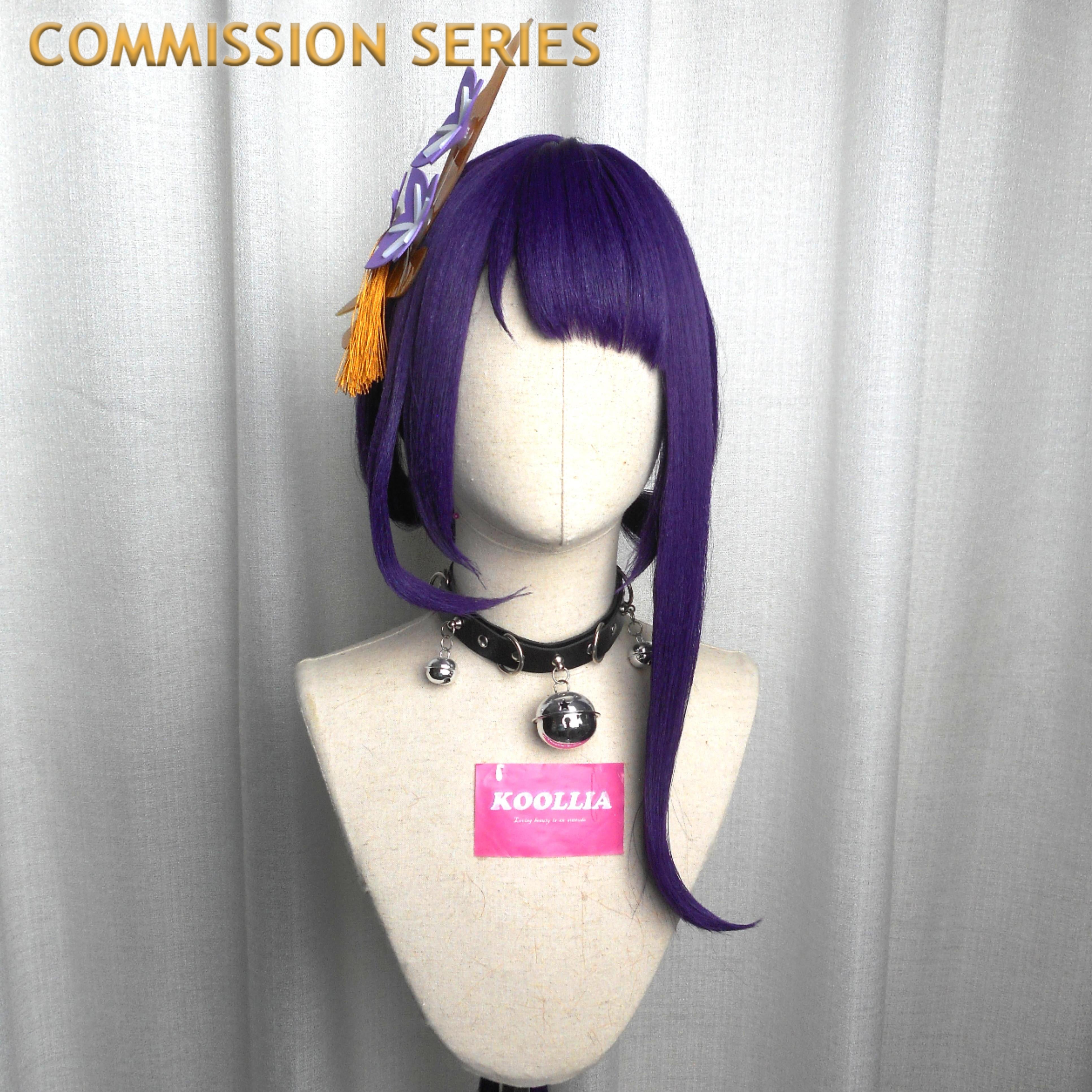 Genshin Impect Raiden Shogun Commission Wig