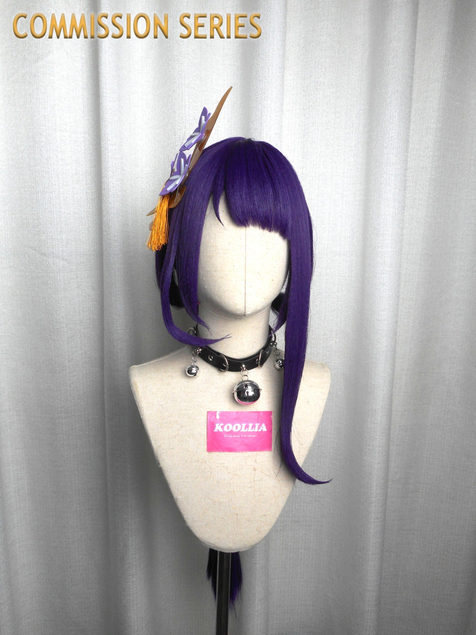 Genshin Impect Raiden Shogun Commission Wig