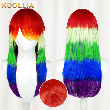 My Little Pony: Friendship is Magic Rainbow Dash Mix LongHair Basic Wig - KOOLLIA