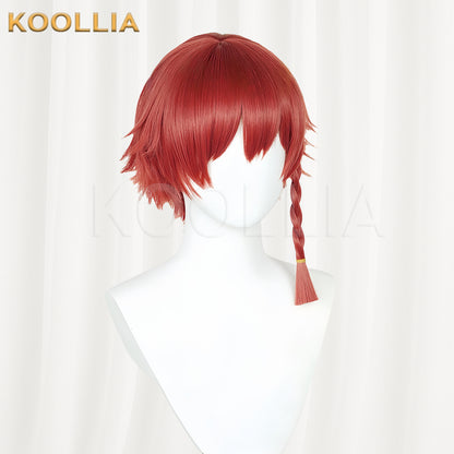 Blue Lock Ranze Kurona Short Red Hair Basic Wig