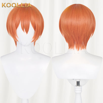 Love Live! Rin Hoshizora Short Orange Hair Basic Wig
