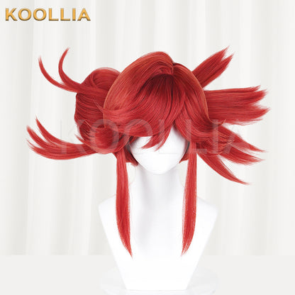 Gachiakuta Riyo Reaper Short Red Hair Basic Wig