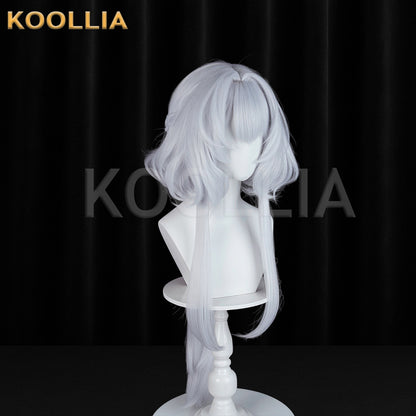 Arknights Rosmontis Long Sliver Hair Basic Wig