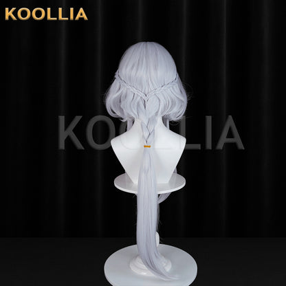 Arknights Rosmontis Long Sliver Hair Basic Wig