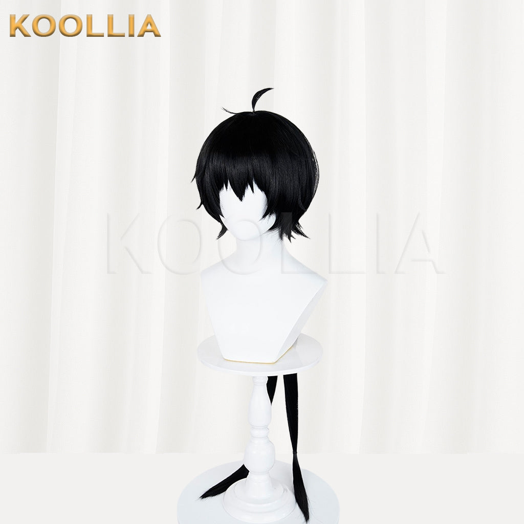 Wuthering Waves Rover Long Black Hair Basic Wig