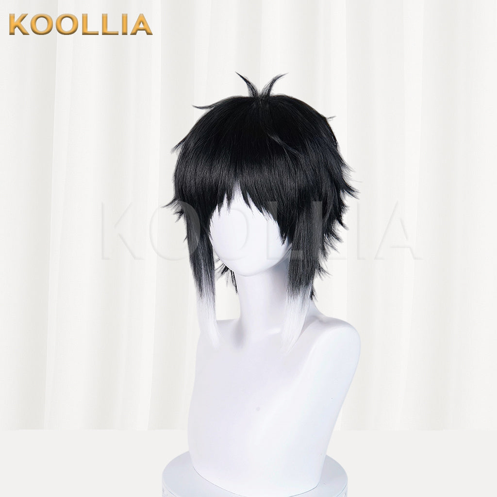 Bungo Stray Dogs Akutagawa Ryunosuke Short Black Hair Basic Wig