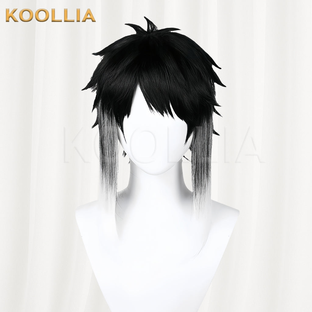 Bungo Stray Dogs Akutagawa Ryunosuke Short Black Hair Basic Wig