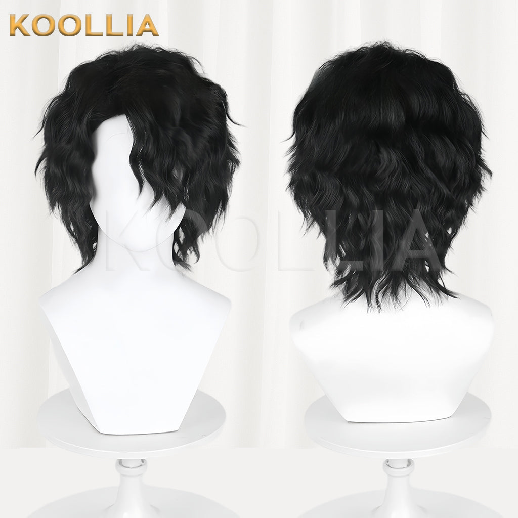 Haikyuu Sakusa Kiyoomi Short Black Hair Basic Wig