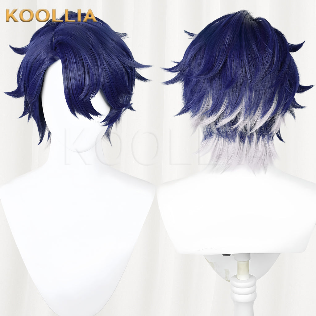 Honkai: Star Rail Sampo Short Purple Hair Basic Wig