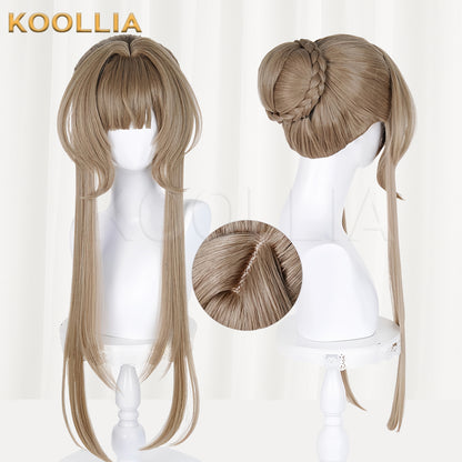 Genshin Impact Sandrone Long Brown Hair Basic Wig