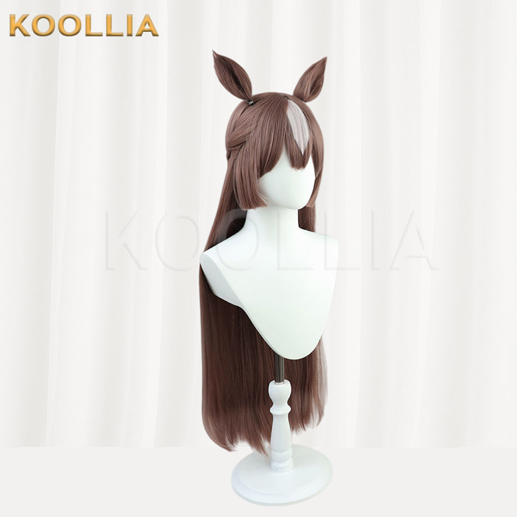 Umamusume: Pretty Derby Satono Diamond Long Brown Hair Basic Wig