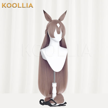 Umamusume: Pretty Derby Satono Diamond Long Brown Hair Basic Wig