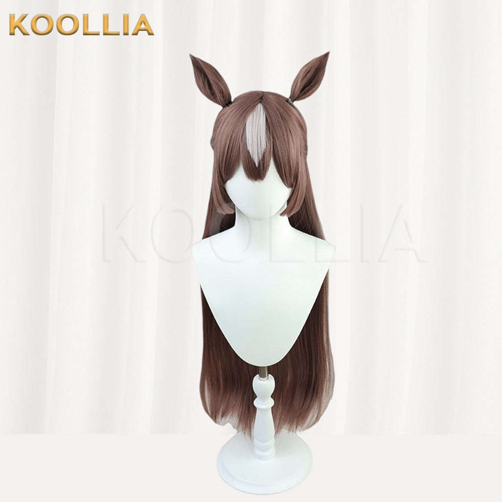 Umamusume: Pretty Derby Satono Diamond Long Brown Hair Basic Wig